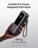 Anker Laptop Power Bank (25K, 165W, Built-In and Retractable Cables)