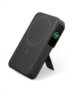 Anker MagGo Power Bank, Qi2 Certified 15W Ultra-Fast MagSafe-Compatible Portable Charger, 10,000mAh Battery Pack with Smart Display and Foldable Stand, For iPhone 16/15/14/13 Only(USB-C Cable Include)