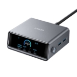 Anker Prime Charger (250W, 6 Ports, GaNPrime) and USB-C to USB-C Cable (240W, Upcycled-Braided)
