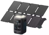 Anker SOLIX C300X DC Power Station & SOLIX PS100 Solar Panel 3 Year Warranty, w/code