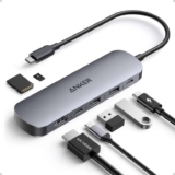Anker USB C Hub, 7in1 Multi-Port USB Adapter, 4K60Hz USBC to HDMI Splitter – Sold by AnkerDirect UK /FBA