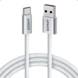 Anker Zolo USB-A to USB-C Charger Cable, 1.8 m Durable Braided Type-C Fast Charging Cable with Slim Connector – Sold by AnkerDirect UK FBA