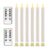 AnnSpa 6-Pack LED Flameless Taper Candles, Flickering, Battery Operated