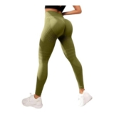 Anti-Cellulite Compression Leggings with Resistance Band, High-Waisted