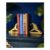 Antique Gold Heart Hand Bookends