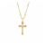 Antonella Cross Necklace – Silver or Gold