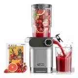 Anybear Cold Press Juicer 200W Slow 4.3-Inch Feed Chute