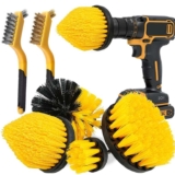 Aongray 6pcs Drill Brush Attachment Set, 4pcs 1/4in Power Cleaning Brushes 2pcs Hand Mini Wire Brushes (W/voucher) – Sold by Aongray / FBA