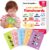 Aooess Flash Cards for Kids 3 Year Old: Alphabet Number Flashcards for Toddlers, Baby Learning Toys, Gifts for 3 4 5 6 7 8 Years Old Boys Girls Birthday Presents, Card Games Educational Toys