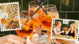 Aperol spritz when you order a main course at ASK Italian