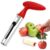 Apple Corer Remover, Apple Slicer Cutter, Apple Cutter with Serrated Stainless Steel Blade and Ergonomic ABS Handle