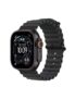 Apple Watch Ultra 3 GPS Cellular, 49mm, Titanium Case with Ocean Band, One Size, Black Titanium/Black