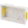 Appleby Pack of 5 x SB629 2 Gang 35mm Dry Lining Wall Boxes
