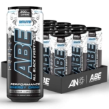 Applied Nutrition ABE Pre Workout Cans – All Black Everything Energy Performance Drink, ABE Carbonated Beverage Sugar Free with Caffeine