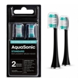 AquaSonic Standard Replacement Heads, ADA Accepted, 2-Pack – £11.96 S&S Voucher