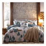 Arcticus Duvet Cover Set Blue King