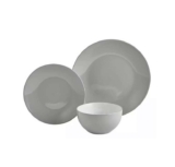 Argos Home 12 Piece Stoneware Dinner Set – Grey , Free C&C