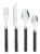 Argos Home 16 Piece Cutlery Set – Black – Free C&C
