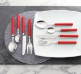 Argos Home 16 Piece Cutlery Set – Red, Free Click & Collect only