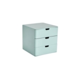 Argos Home 3 Drawer Desktop Organiser – Soft Green