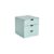 Argos Home 3 Drawer Desktop Organiser – Soft Green