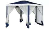 Argos Home 4m Hexagonal Garden Gazebo with Side Panels – Free C&C