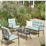 Argos Home Classic 4 Seater Garden Sofa Set – Metal with code