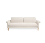 Argos Home Douglas Fabric 3 Seater Clic Clac Sofa Bed- Stone / Navy