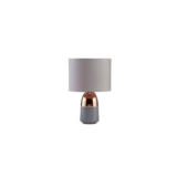 Argos Home Duno Touch Table Lamp – Grey & Copper