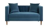 Argos Home Everly Velvet 2 Seater Sofa – Blue – Free C&C