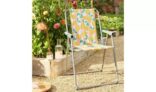 Argos Home Folding Metal Garden Chair – Lemon – Free C&C