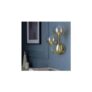 Argos Home Ombre Glass Metal 2 Light Wall Light – Brass