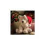 Argos Home Red Santa Hat Polar Bear Soft Toy