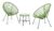Argos Home Serenity 2 Seater Metal Garden Bistro Set ( With Code ) – Green, Free C&C
