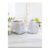 Argyle Jug Kettle and 2 Slice Toaster- White