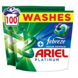 Ariel Platinum PODS, Washing Liquid Laundry Detergent Capsules 100 Washes