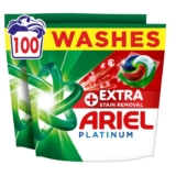 Ariel Platinum PODS, Washing Liquid Laundry Detergent Capsules, 100ct