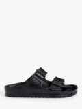 Arizona EVA Double Strap Narrow Fit Sandals, Black, Size 4.5-7.5