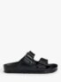 Arizona EVA Double Strap Narrow Fit Sandals, Black, Size 4.5-7.5