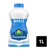 Arla Cravendale Filtered Fresh Whole Milk 1L Fresher for Longer
