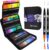 Artecho 72 Dual Tip Brush Pens with bag, Felt tip pens for adult colouring books, Colouring Pens for Adults, Calligraphy, Drawing, Sketching, Nylon tip for Artists, Beginners