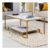 Artemis Home Aether Single Shelf Rectangular Coffee Table