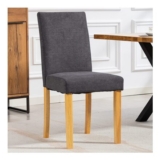 Artemis Home Almont Charcoal High Back Dining Chairs Set of 2
