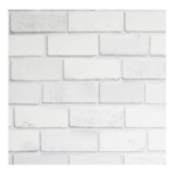Arthouse Diamond White Brick Wallpaper