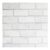 Arthouse Diamond White Brick Wallpaper