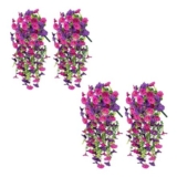 Artificial Hanging Flowers Outdoor Morning Glory Silk Plants