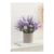 Artificial Lavender Potted Purple Flower Tabletop Planter