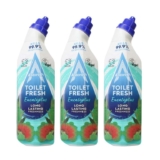 Astonish Toilet Fresh Gel – Removes 99.9% Bacteria – Removes & Prevents Limescale Multipack of 3 x 750ml