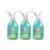 Astonish Vegan Disinfectant Spray- Ready to Use- Virus and Germ Killing – 3 x 550ml