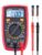 AstroAI Digital Multimeter Voltmeter Ohmmeter Ammeter Multi Tester Meter with Backlit LCD Electronic Test Meter Measures Voltage, Current, Resistance Tests Continuity, DiodeBlack